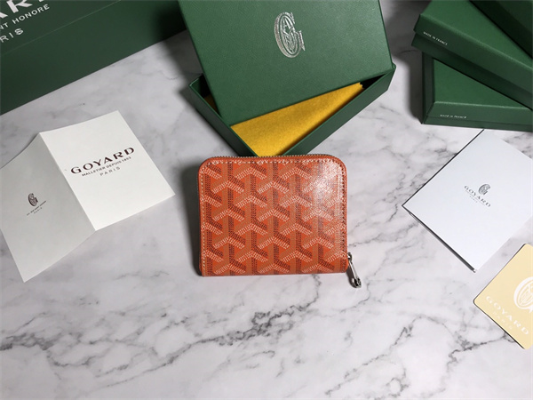 Goyard Matignon PM Wallet Goyardine Canvas & Vauzelles Calfskin