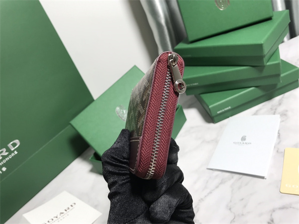 Goyard Matignon PM Wallet Goyardine Canvas & Vauzelles Calfskin