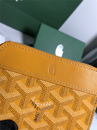 Goyard Matignon PM Wallet Goyardine Canvas & Vauzelles Calfskin