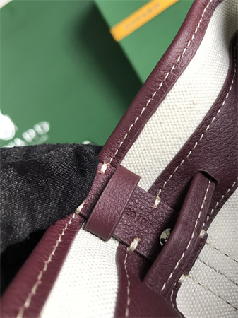 Goyard Petit Flot Bucket Bag Goyardine Canvas & Chevroches Calfskin