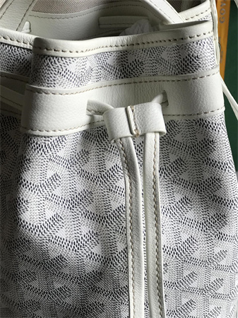 Goyard Petit Flot Bucket Bag Goyardine Canvas & Chevroches Calfskin