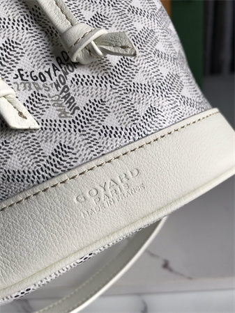 Goyard Petit Flot Bucket Bag Goyardine Canvas & Chevroches Calfskin