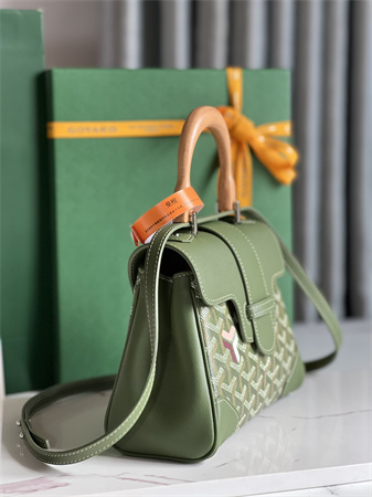 Goyard Saigon Souple Mini Bag Goyardine Canvas & Chevroches Calfskin