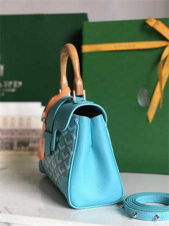 Goyard Saigon Souple Mini Bag Goyardine Canvas & Chevroches Calfskin