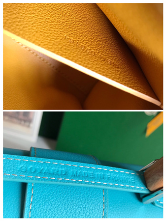 Goyard Saigon Souple Mini Bag Goyardine Canvas & Chevroches Calfskin