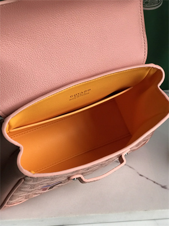 Goyard Saigon Souple Mini Bag Goyardine Canvas & Chevroches Calfskin