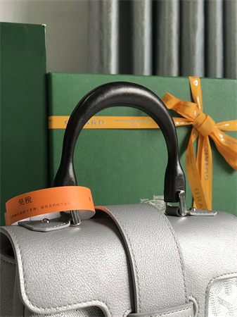 Goyard Saigon Souple Mini Bag Goyardine Canvas & Chevroches Calfskin