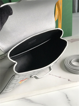 Goyard Saigon Souple Mini Bag Goyardine Canvas & Chevroches Calfskin