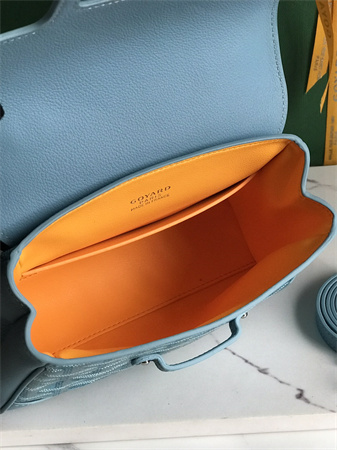 Goyard Saigon Souple Mini Bag Goyardine Canvas & Chevroches Calfskin