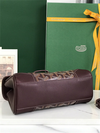 Goyard Saigon Souple Mini Bag Goyardine Canvas & Chevroches Calfskin