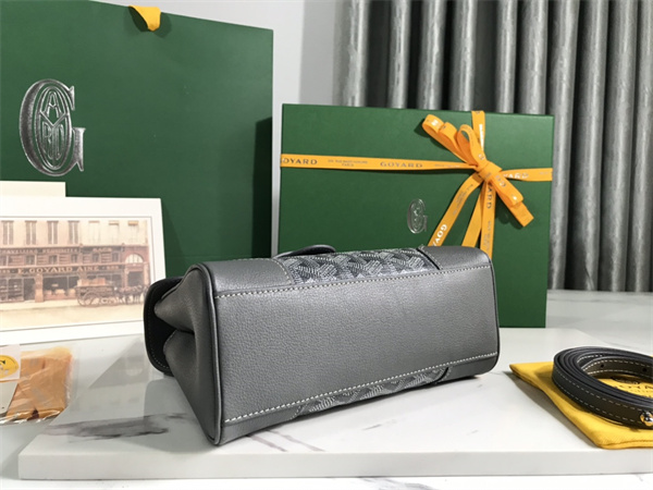 Goyard Saigon Souple Mini Bag Goyardine Canvas & Chevroches Calfskin