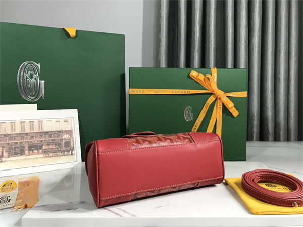 Goyard Saigon Souple Mini Bag Goyardine Canvas & Chevroches Calfskin
