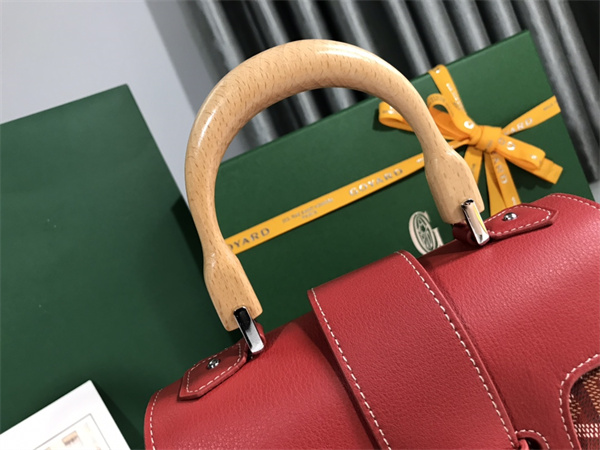 Goyard Saigon Souple Mini Bag Goyardine Canvas & Chevroches Calfskin