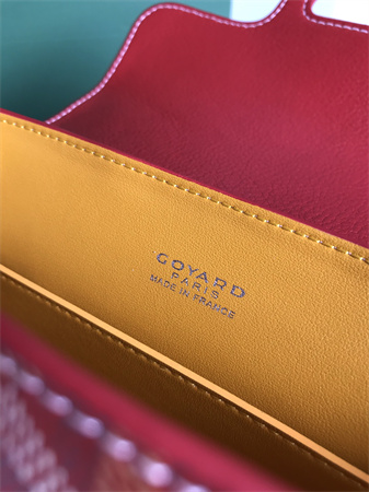 Goyard Saigon Souple Mini Bag Goyardine Canvas & Chevroches Calfskin