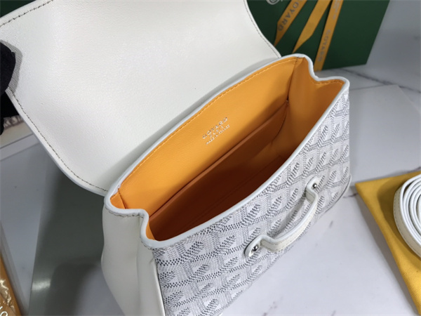 Goyard Saigon Souple Mini Bag Goyardine Canvas & Chevroches Calfskin