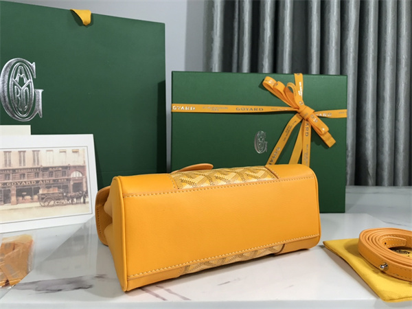 Goyard Saigon Souple Mini Bag Goyardine Canvas & Chevroches Calfskin