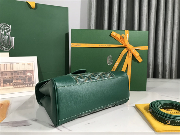 Goyard Saigon Souple Mini Bag Goyardine Canvas & Chevroches Calfskin