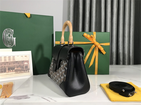 Goyard Saigon Souple Mini Bag Goyardine Canvas & Chevroches Calfskin