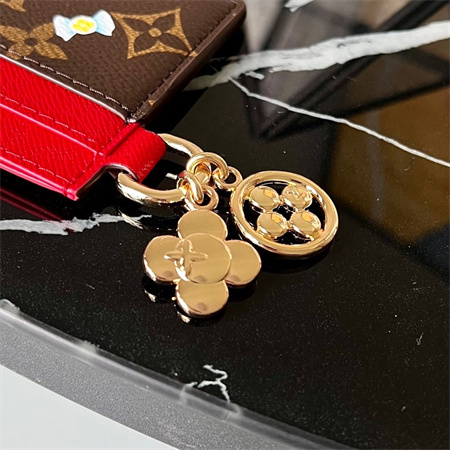L.V  Charms Card Holder  Vivienne Holidays Monogram Canvas M12215