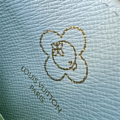 L.V  Charms Card Holder  Vivienne Holidays Monogram Canvas Blue M12227