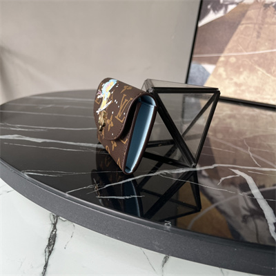 L.V Rosalie Coin Purse Monogram Canvas Vivienne Inside Blue M12239