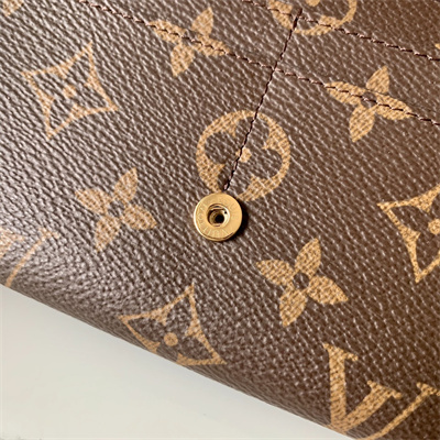 L.V Sarah Wallet Monogram Canvas Inside Pink M62235