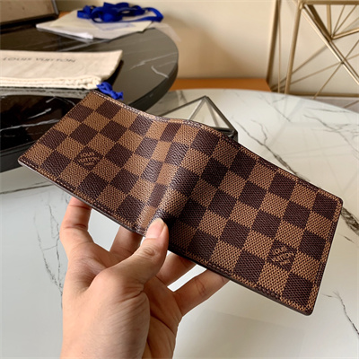 L.V Slender Wallet Damier Ebene N61208