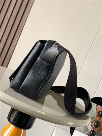 Loewe XS Military messenger bag in Soft Grained calfskin Black