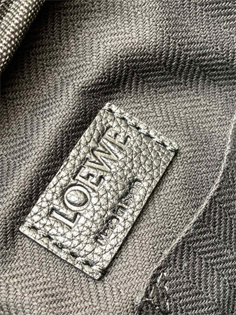 Loewe XS Military messenger bag in Soft Grained calfskin Black