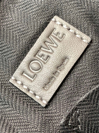 Loewe XS Military messenger bag in Soft Grained calfskin Beige Multicolor