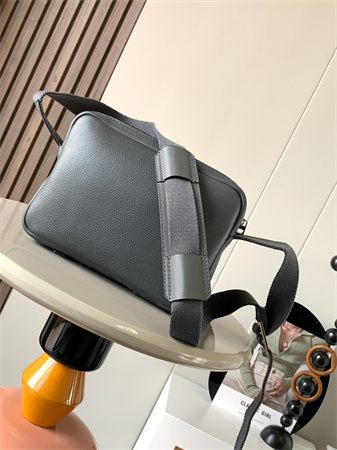 Loewe XS Military messenger bag in Soft Grained calfskin Grey