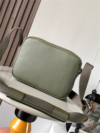 Loewe XS Military messenger bag in Soft Grained calfskin Khaki