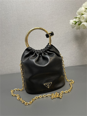 Prada Nappa leather mini bag Black 1BC227