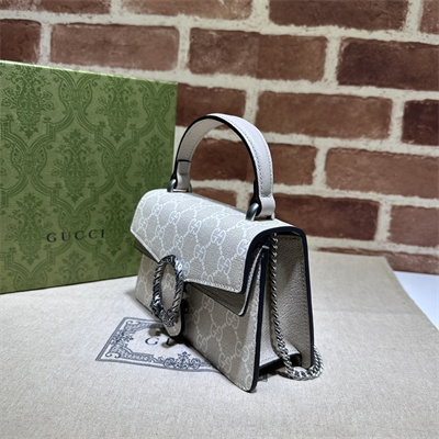 Gu.cci Dionysus Mini Top Handel Bag GG Canvas 752029