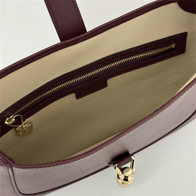 Gu.cci Jackie 1961 Small Shoulder Bag Rosso Ancora Red Leather 810232