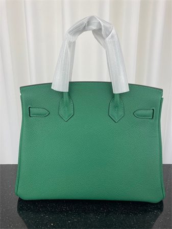 Bir.kin Bag TOGO Leather 25/30/35CM Gold/Silver Hardware In Vert  Verigo Color HS