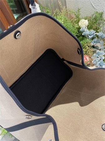 Her.mes  Garden Party 36CM Togo Leather and Graffiti Canvas HS