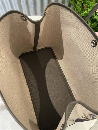 Her.mes  Garden Party 36CM Togo Leather and Graffiti Canvas HS