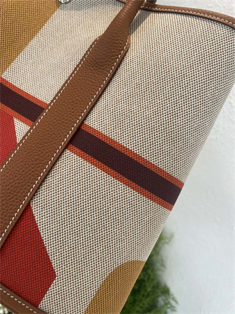 Her.mes  Garden Party 36CM Togo Leather and Graffiti Canvas HS