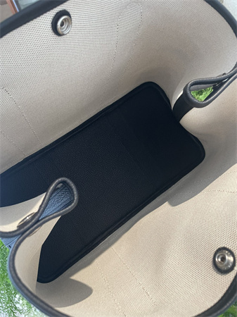 Her.mes  Garden Party 36CM Togo Leather and Graffiti Canvas HS