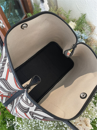 Her.mes  Garden Party 36CM Togo Leather and Graffiti Canvas HS