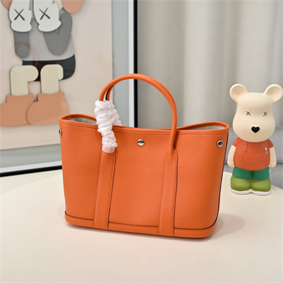 Hermes Garden Party 30/36CM Togo Leather Orange HS