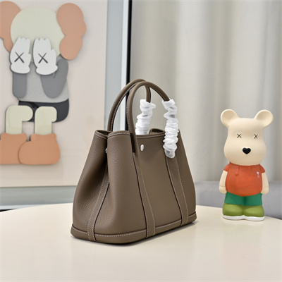Hermes Garden Party 30/36CM Togo Leather Etoupe HS