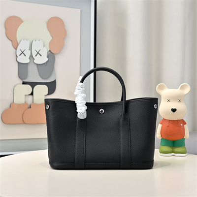 Hermes Garden Party 30/36CM Togo Leather Black HS