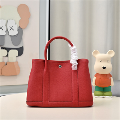 Hermes Garden Party 30/36CM Togo Leather Red HS