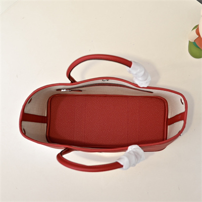 Hermes Garden Party 30/36CM Togo Leather Red HS