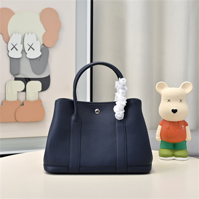 Hermes Garden Party 30/36CM Togo Leather Navy HS