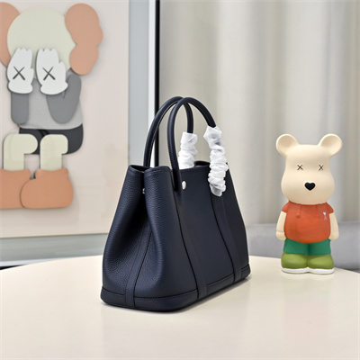 Hermes Garden Party 30/36CM Togo Leather Navy HS