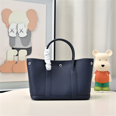 Hermes Garden Party 30/36CM Togo Leather Navy HS