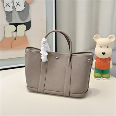Hermes Garden Party 30/36CM Togo Leather Gris Tourterelle HS